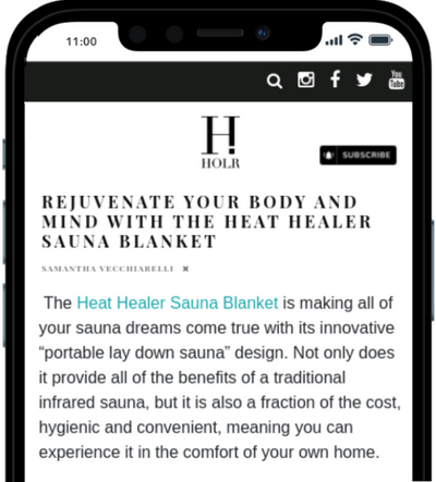 Heat Healer in the Press